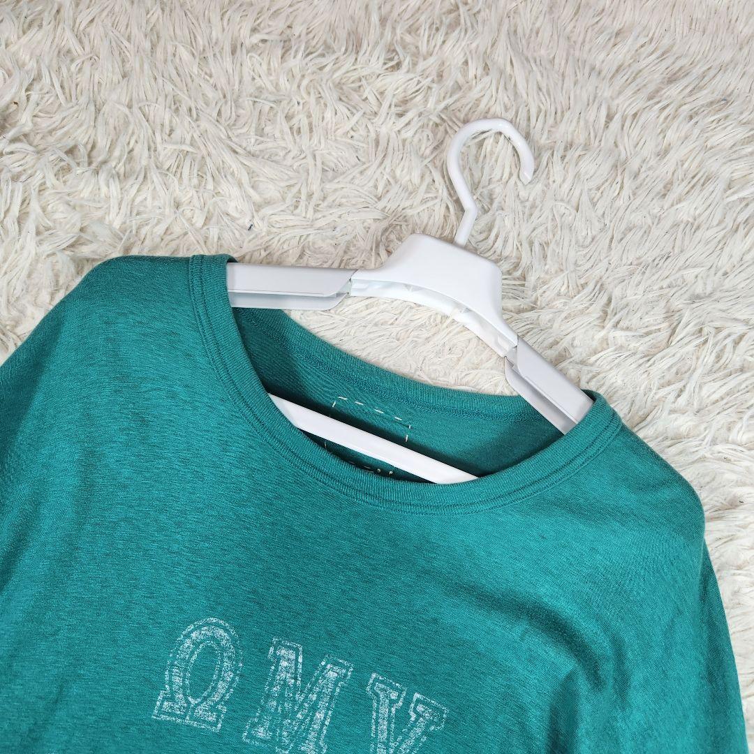 visvim 22ss Tシャツ ビズビムJUMBO TEE ロゴグリーン XL