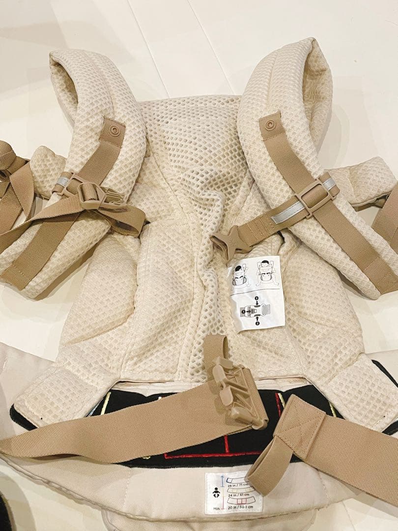 【美品】エルゴオムニブリーズ ナチュラルベージュ※おまけ付き