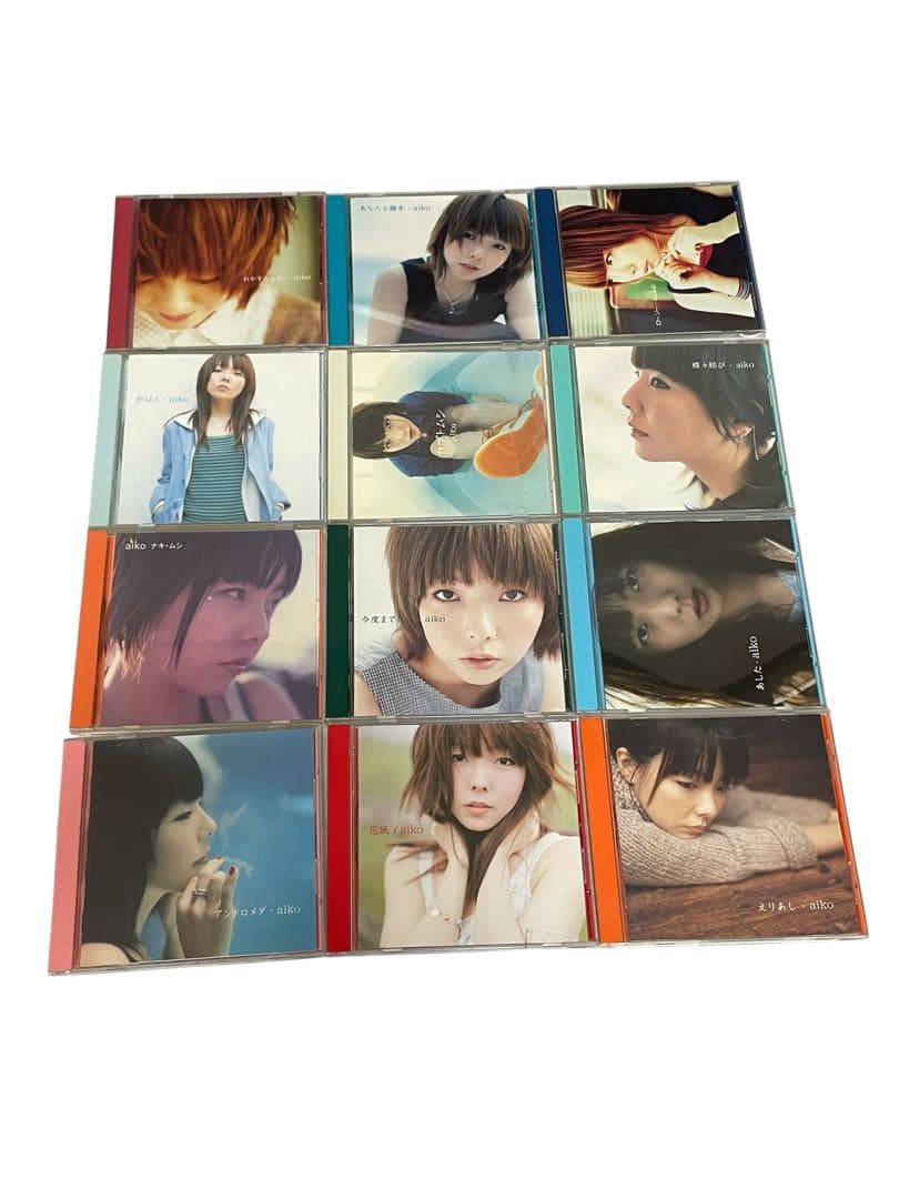 晃 aiko 初回限定盤 CD 56枚まとめ カラートレイ