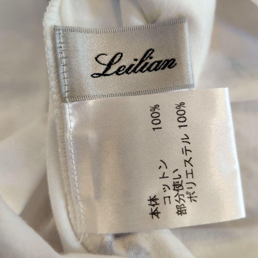 M*)様 レリアン 近年モデル ボタニカルリーフプリント カットソー11L