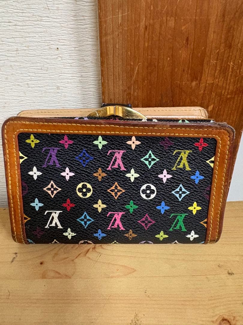 Louis Vuitton モノグラム・マルチカラー 二つ折り財布
