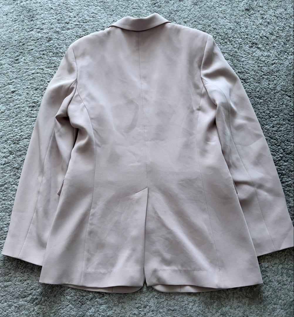 theoryluxe Row Crepe Arvadaピンクテーラードジャケット