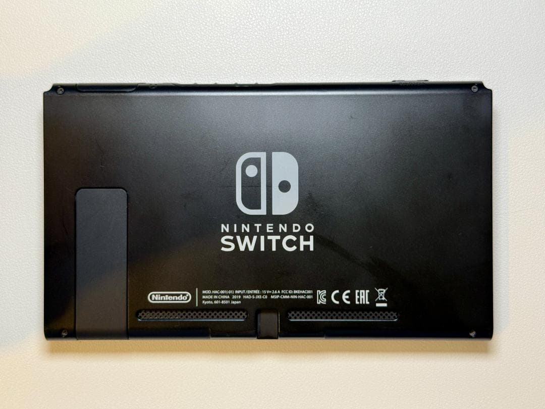 Nintendo Switch 本体 グレー 完品 動作確認済 初期化済