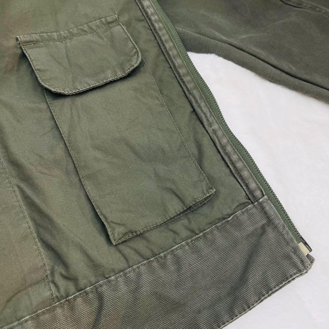 90s エルエルビーン　ダックブルゾン　スウィングトップ　【L】カーキ