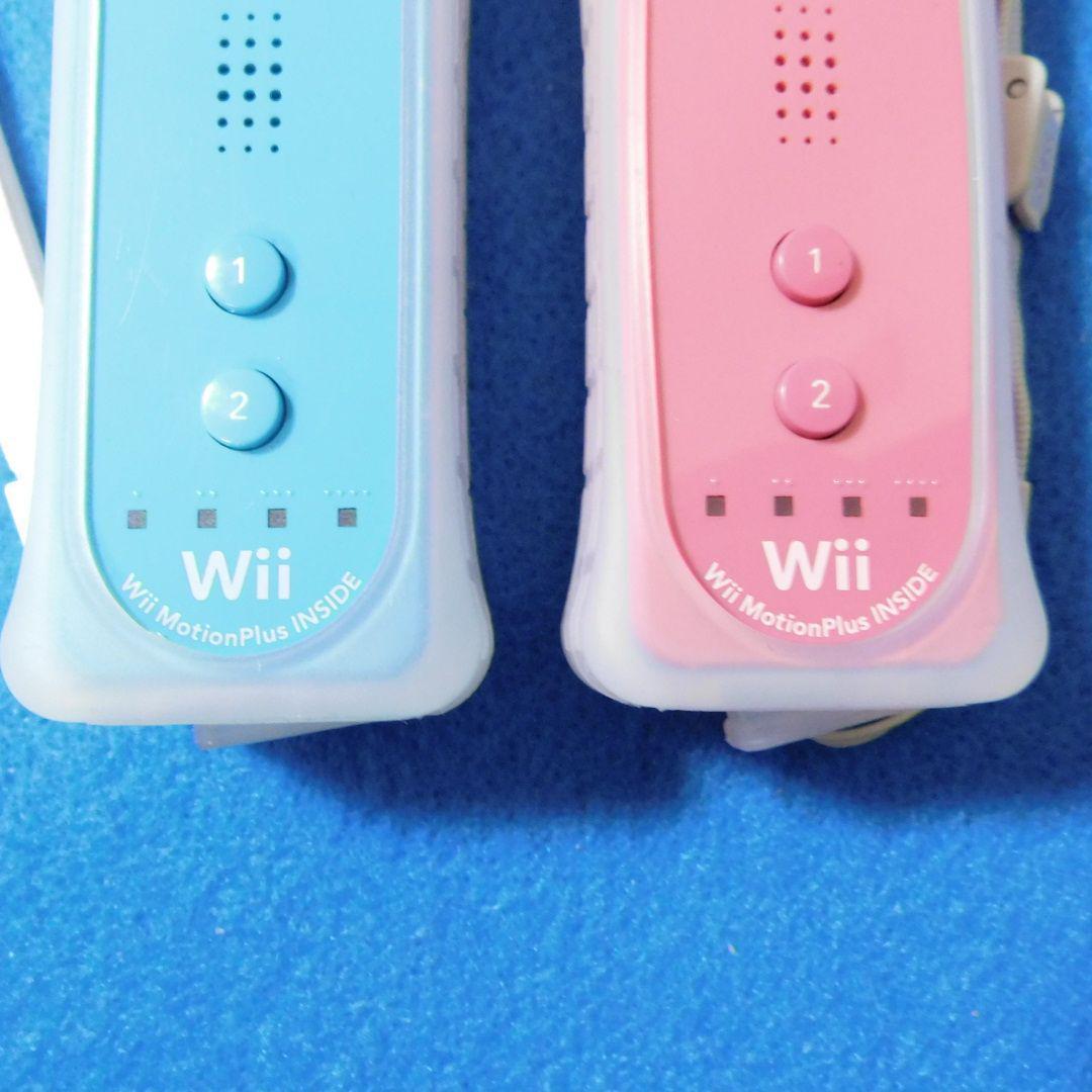 カラフルリモコン✨全てwiiモーションプラス✨本体とマリオカート　ソフト6個❗