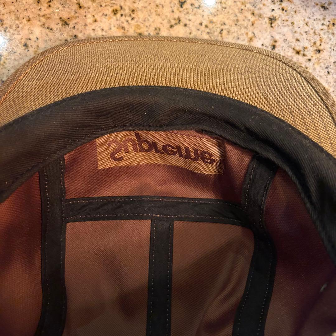 帽子 17SS Supreme Jacquard Logo Camp Cap