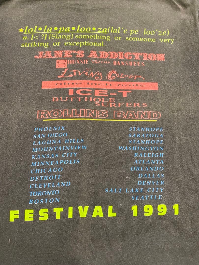 90s Lollapalooza バンドTシャツ ヴィンテージTシャツ