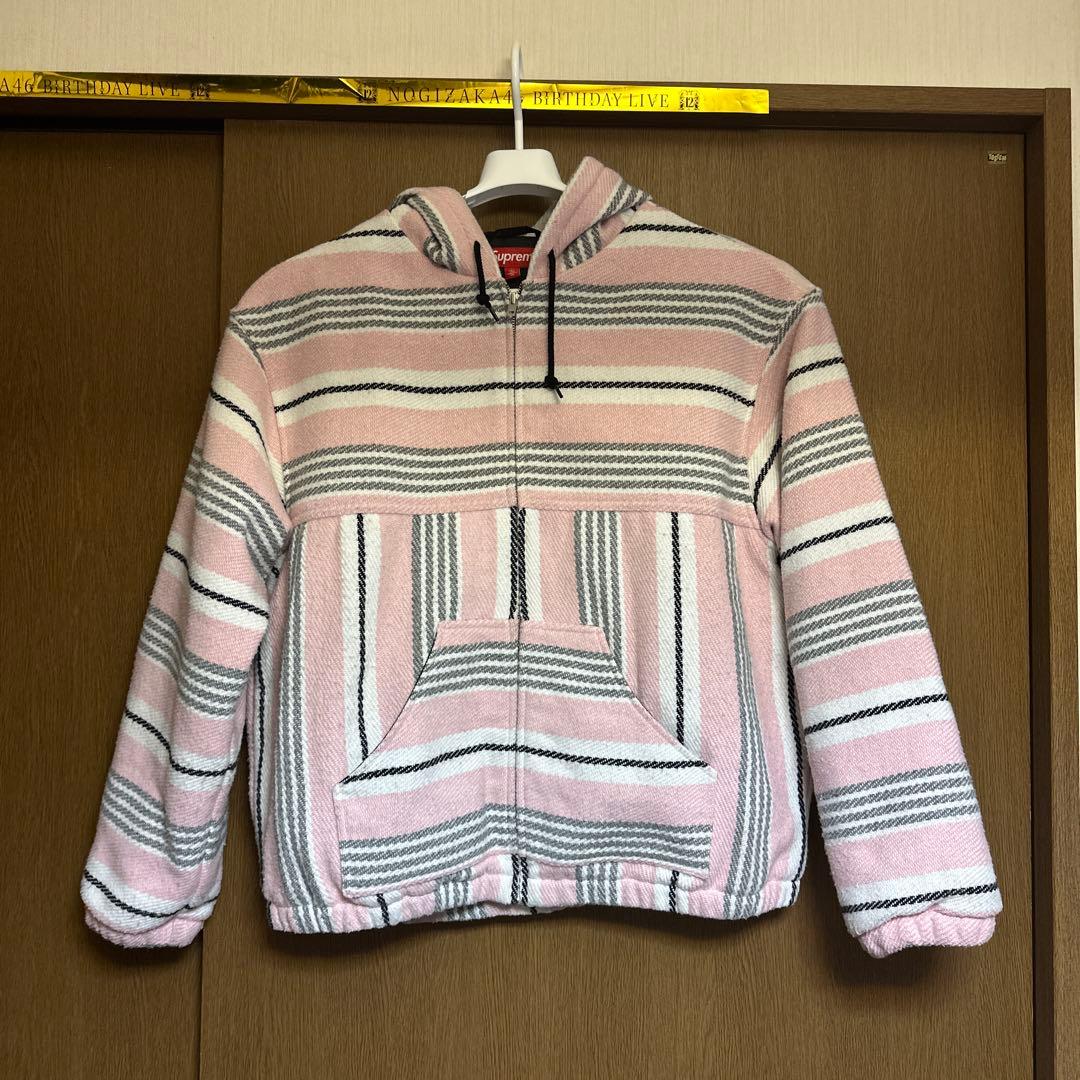 ジャケット・アウター Supreme Woven Stripe Hooded Jacket
