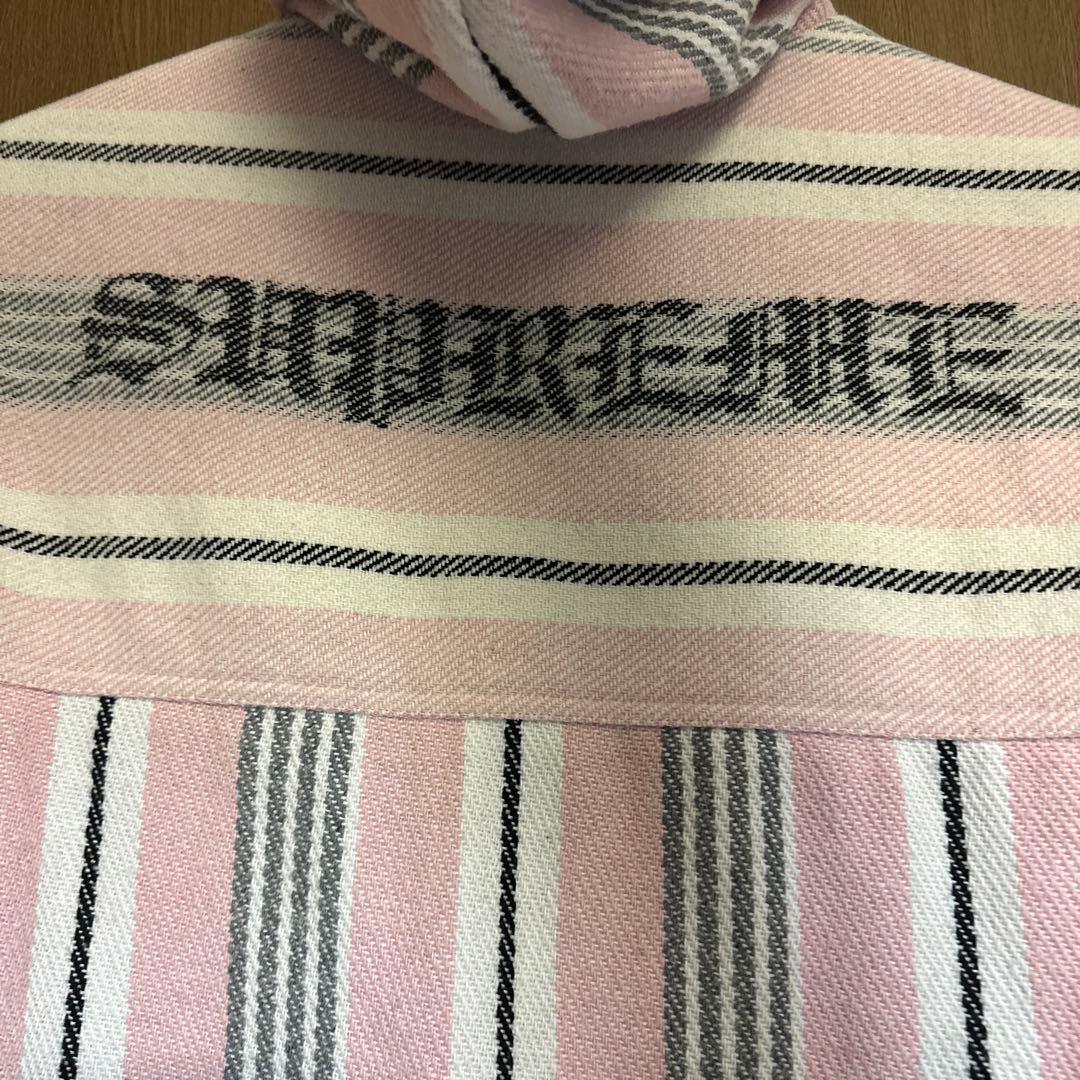 ジャケット・アウター Supreme Woven Stripe Hooded Jacket