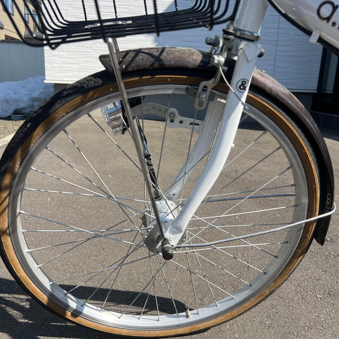 【札幌市内引取り限定】a.n.design works子供用自転車 22インチ
