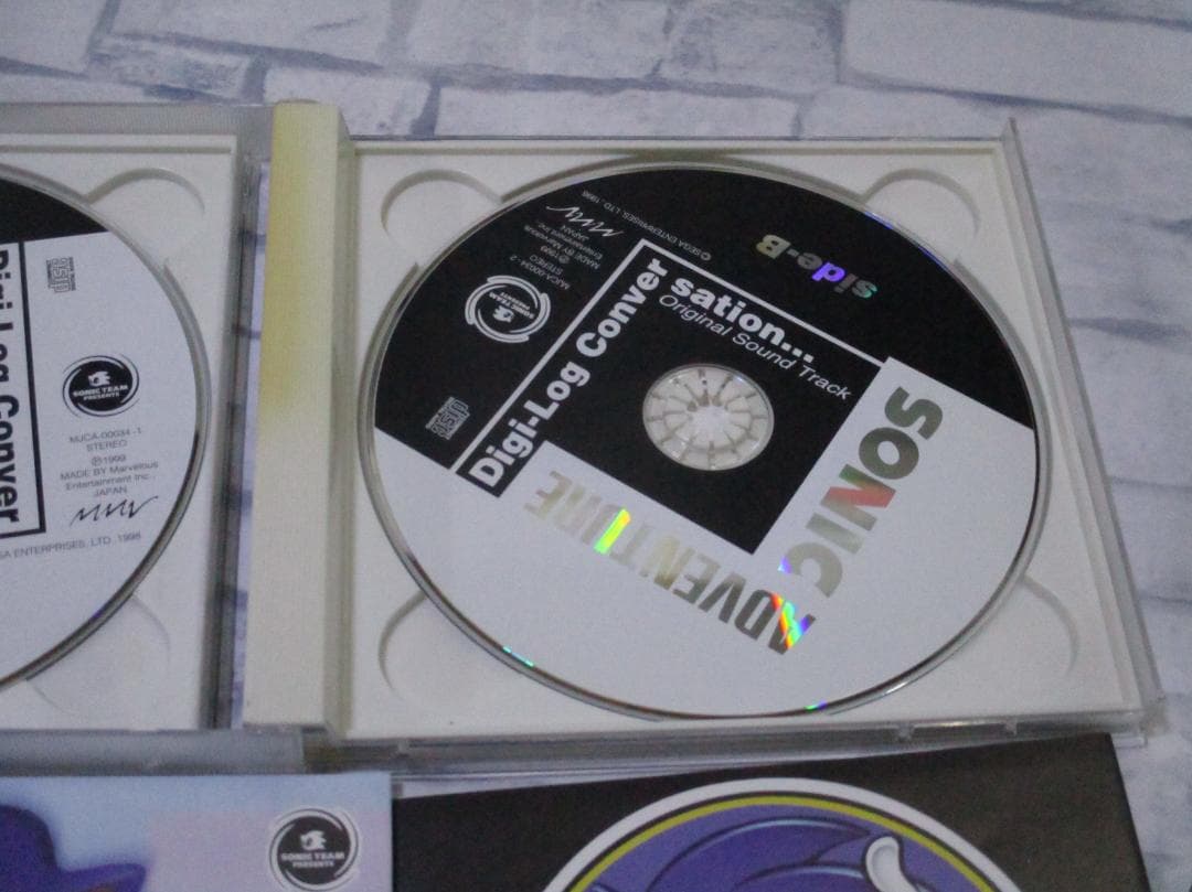 ソニックアドベンチャー オリジナル・サウンドトラック　サントラ　CD　帯付き