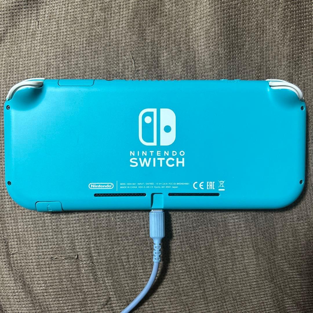 Nintendo Switch Lite ターコイズ (充電器なし)