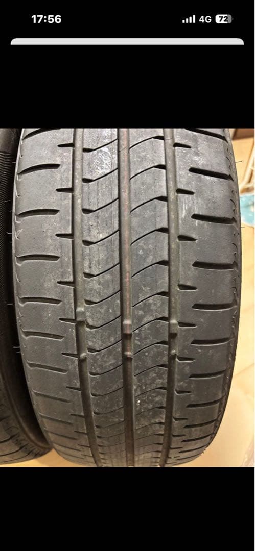 ブリヂストン24年２本195/45r17ノートフィットスイフトドリケツ予備国産