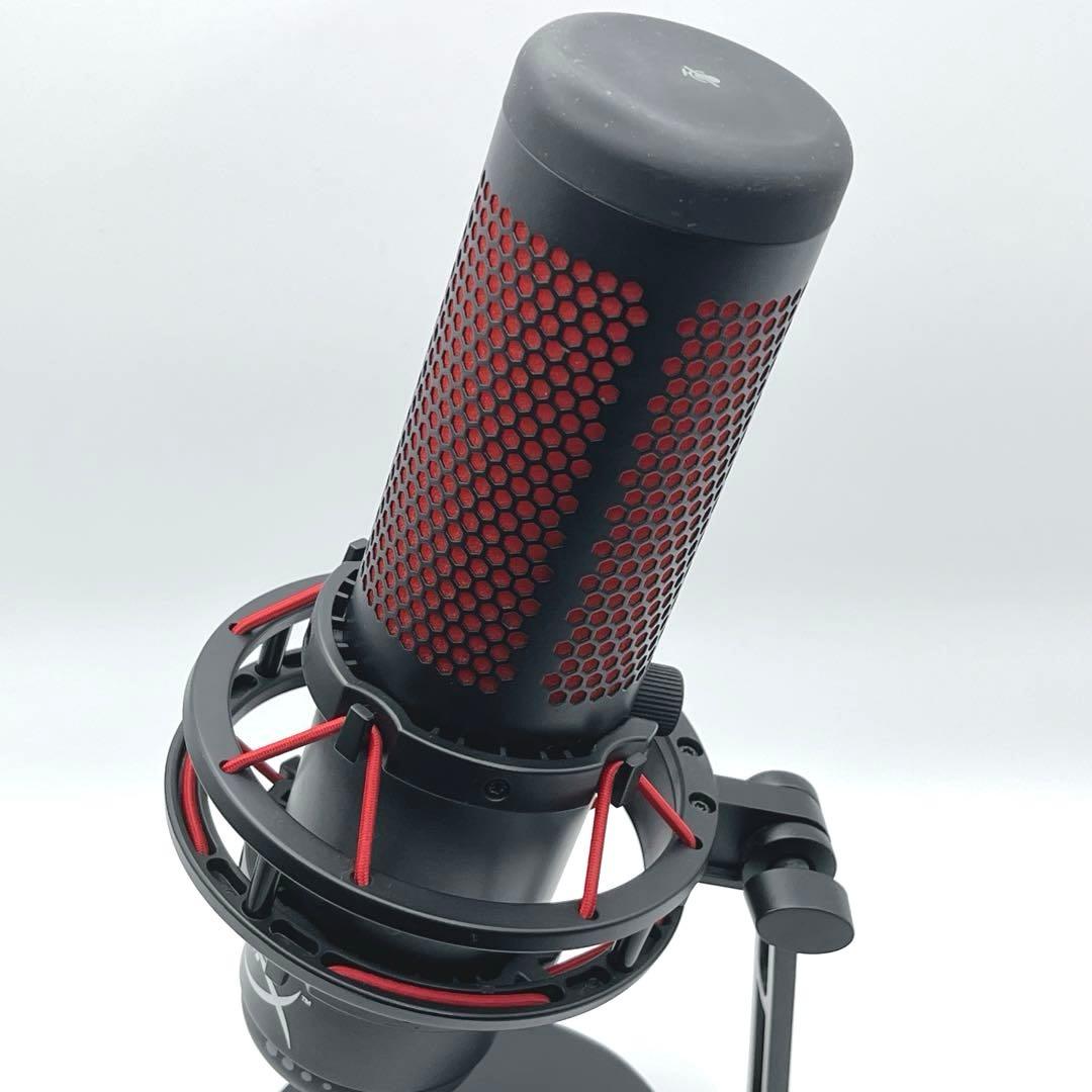 HyperX QuadCast コンデンサーマイク ゲーム配信 スタンドアロン