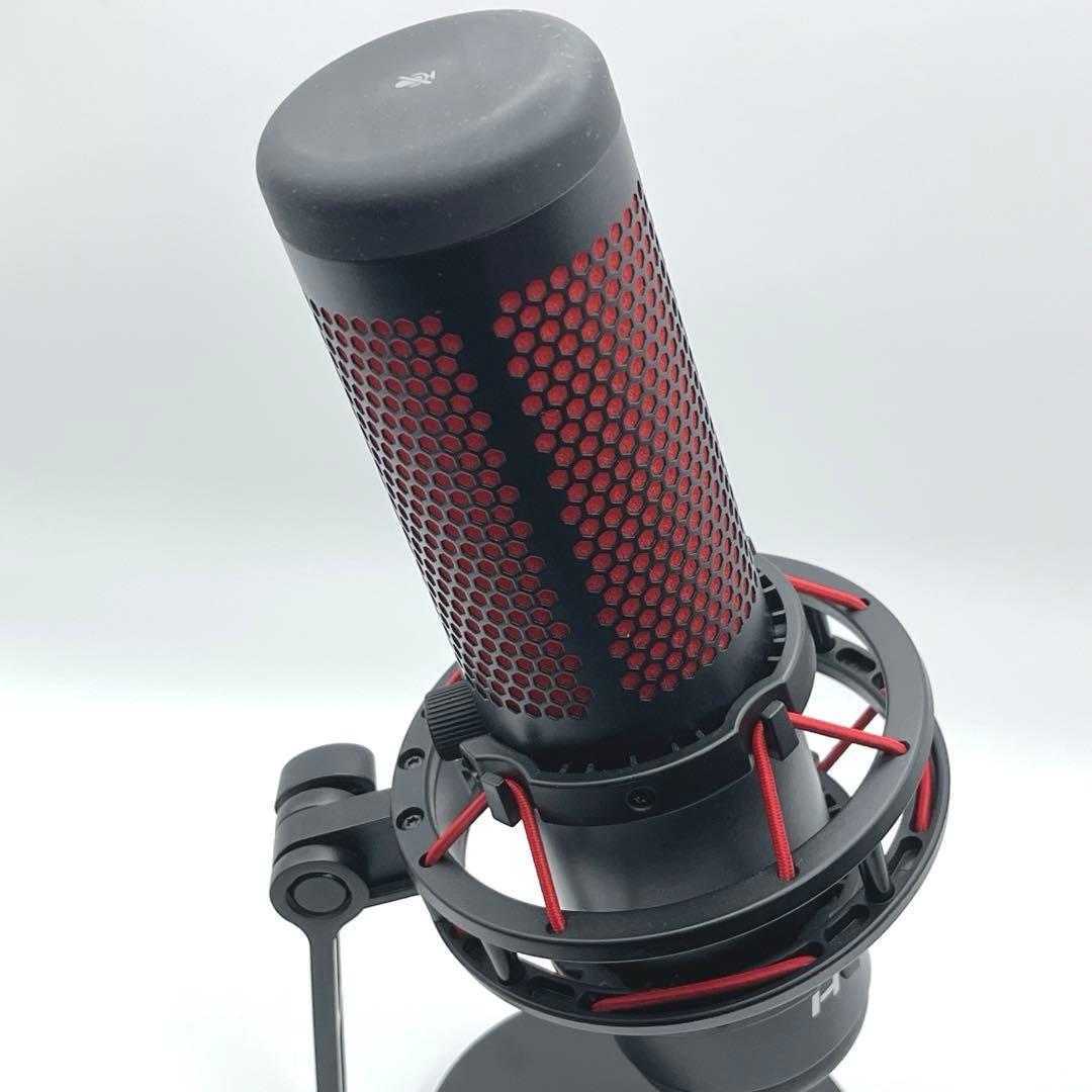 HyperX QuadCast コンデンサーマイク ゲーム配信 スタンドアロン