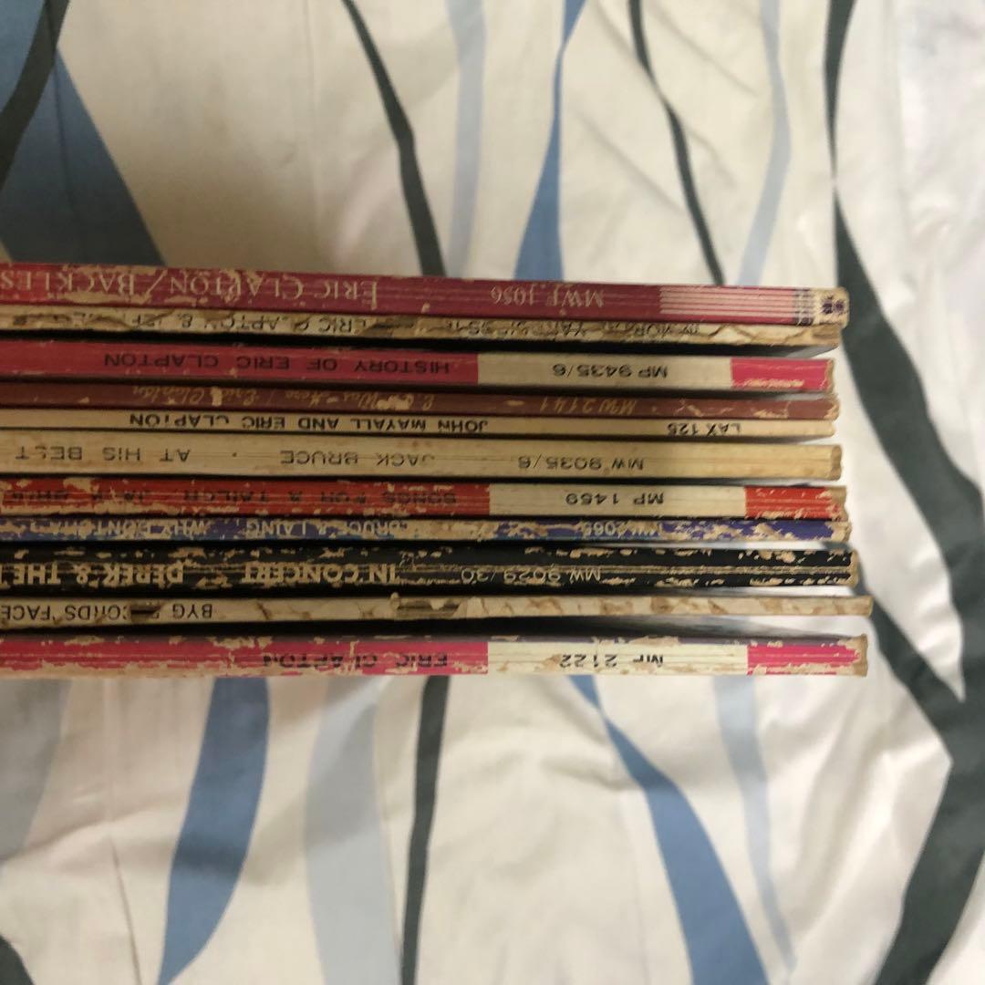 洋楽LPエリック・クラプトン レコード コレクションまとめ売り