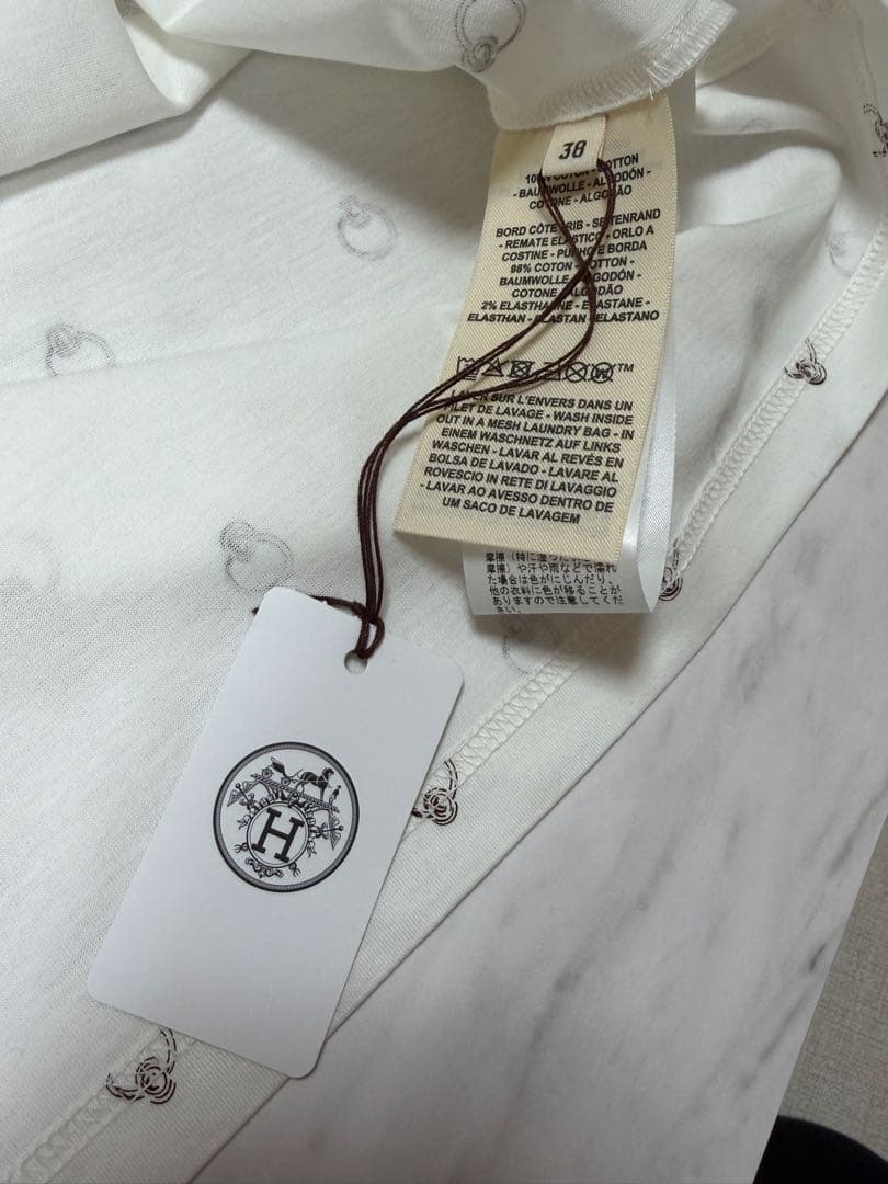 HERMES2026 春夏新品Tシャツ 《アノー・フィネス》プリント38