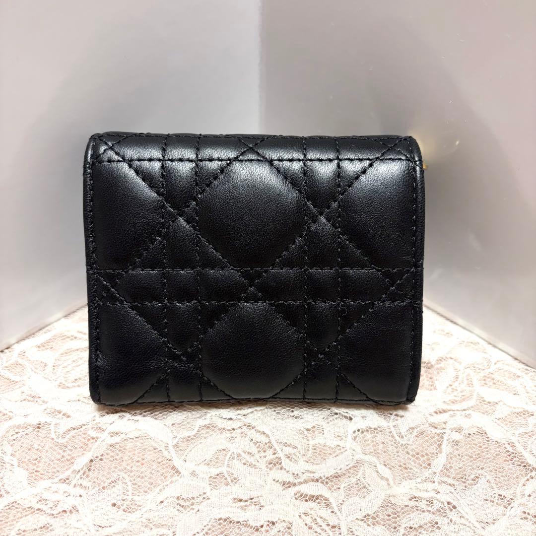 Dior Jolie Hibiscus ウォレット 財布 ブラック