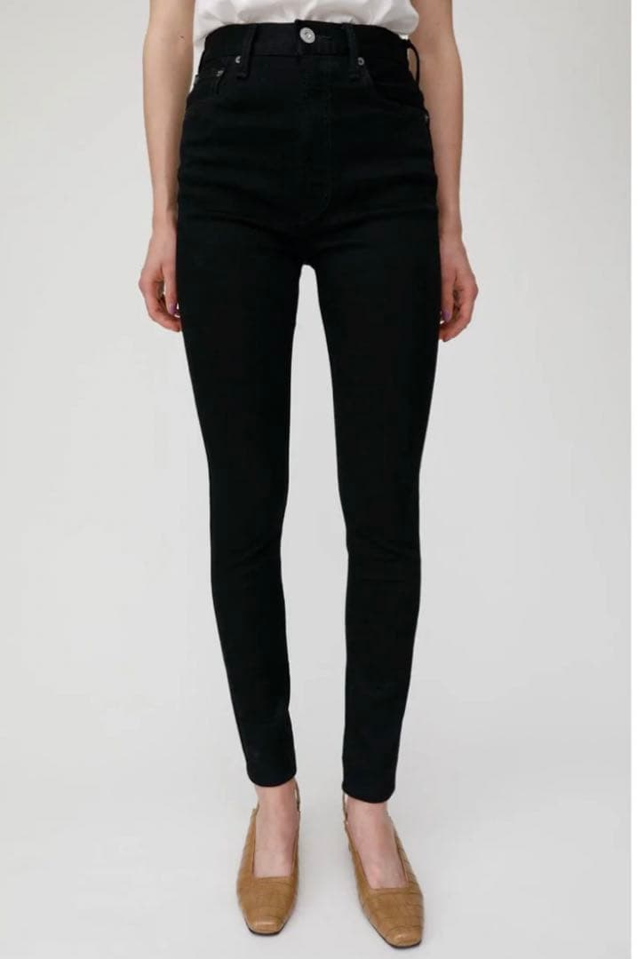 マウジー MOUSSY HW Rebirth BLACK SKINNY ブラック