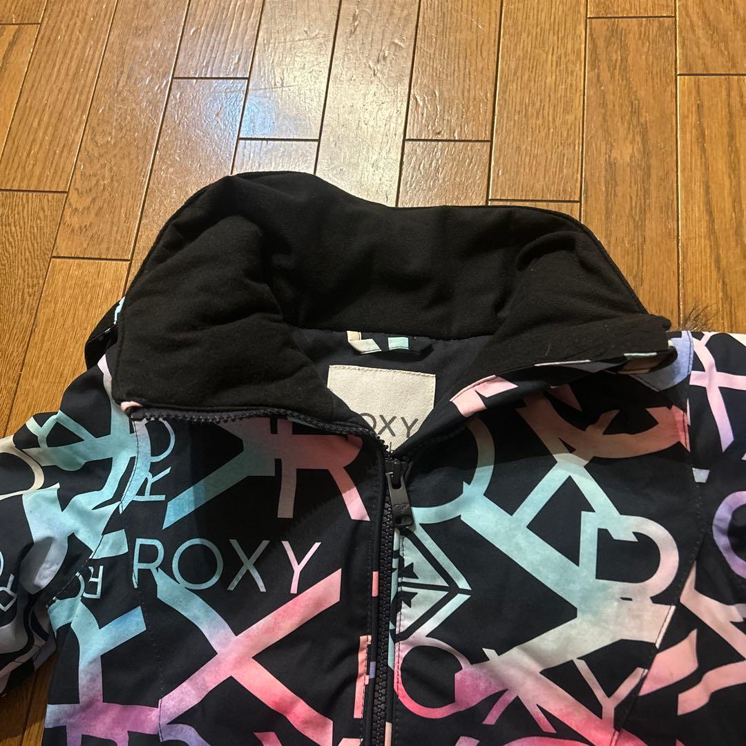 美品　ROXY♡スキーウェア スノーウェア ガール キッズ 女の子 フード付