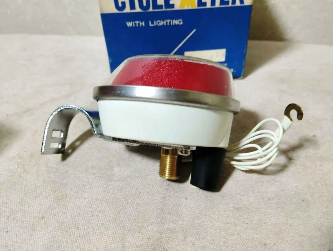 稀少 新品 ミツバ スピードメーター 初期フラッシャー自転車 スーパーカー自転車
