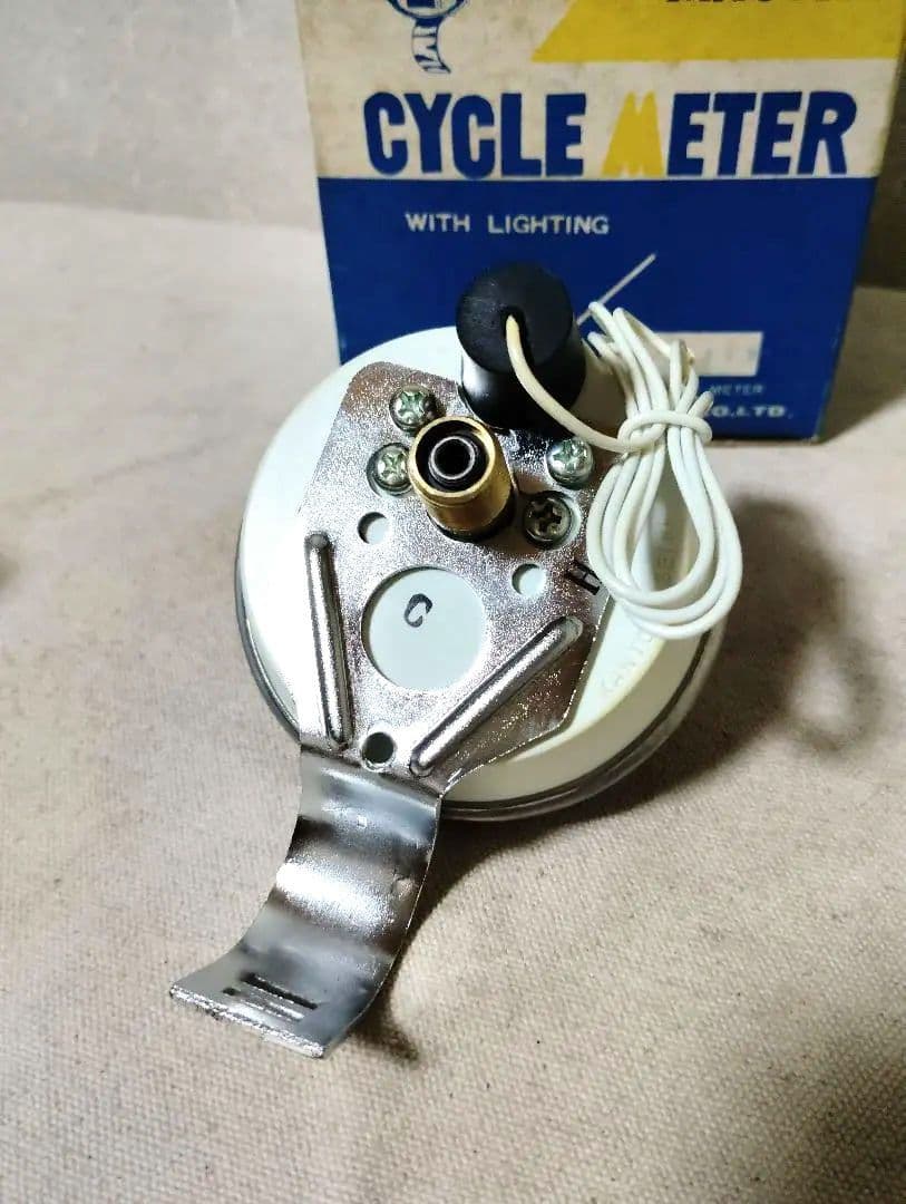 稀少 新品 ミツバ スピードメーター 初期フラッシャー自転車 スーパーカー自転車