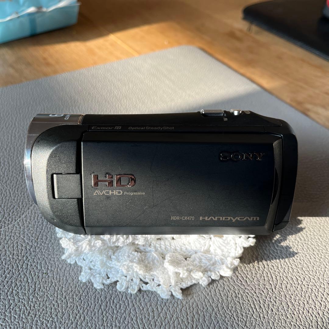 SONY デジタルビデオカメラ　ハンディカム　HDR-CX470 SDカード付き
