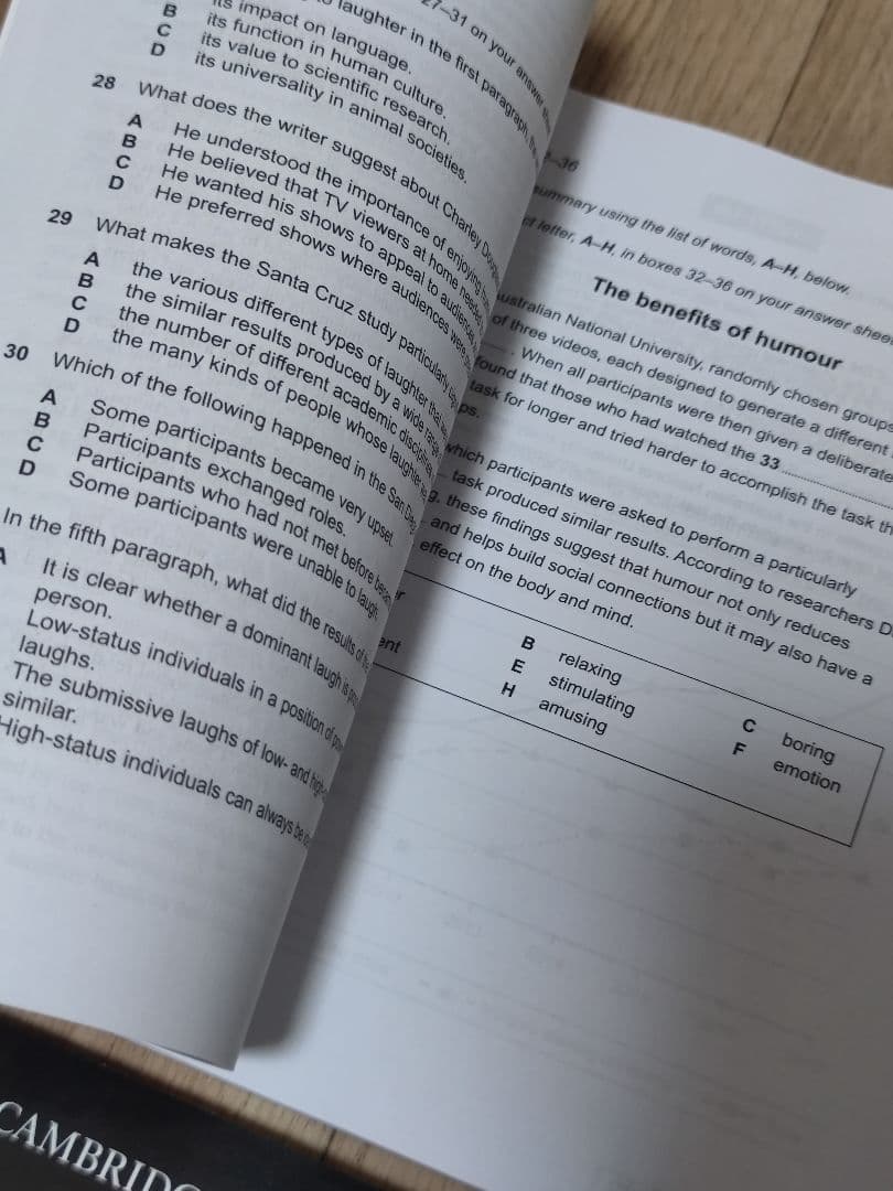 IELTS 公式問題集 14-19  Cambridge Academic