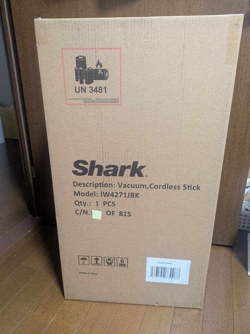 【amiさん専用】Shark 掃除機 スティッククリーナーIW4271JBKNC