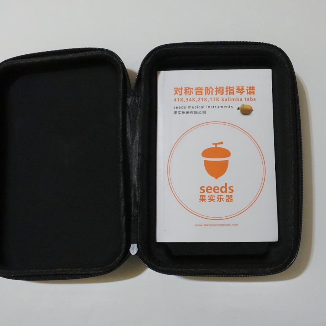 【美品】seeds カリンバ 41キー（3段式 半音付き Okoume）