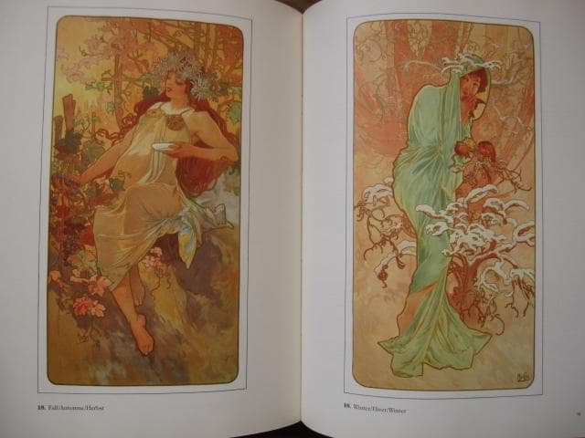 画集　Alphonse Mucha　アルフォンス・ミュシャ　カタログレゾネ