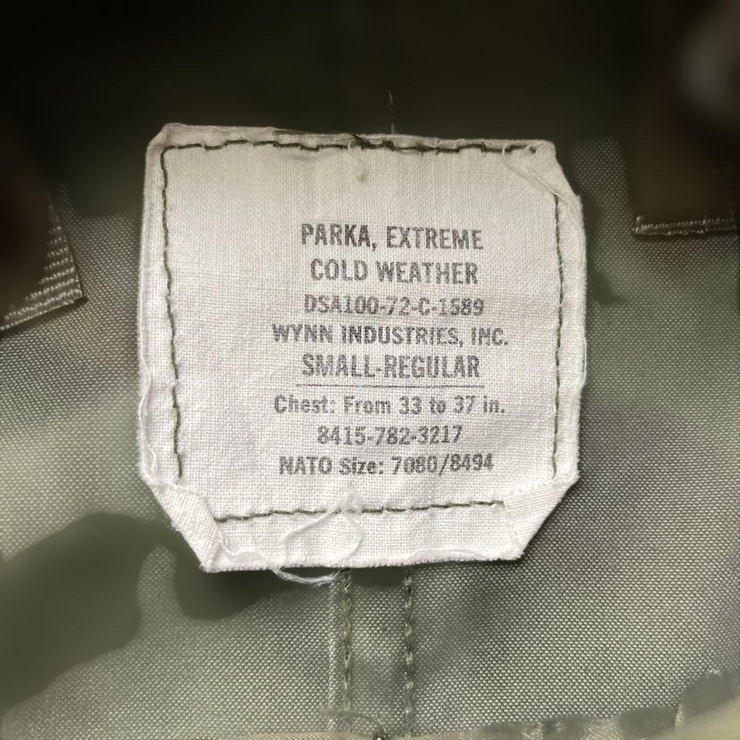 美品❗️アメリカ軍実物M65 フィッシュテールパーカーSライナー付き