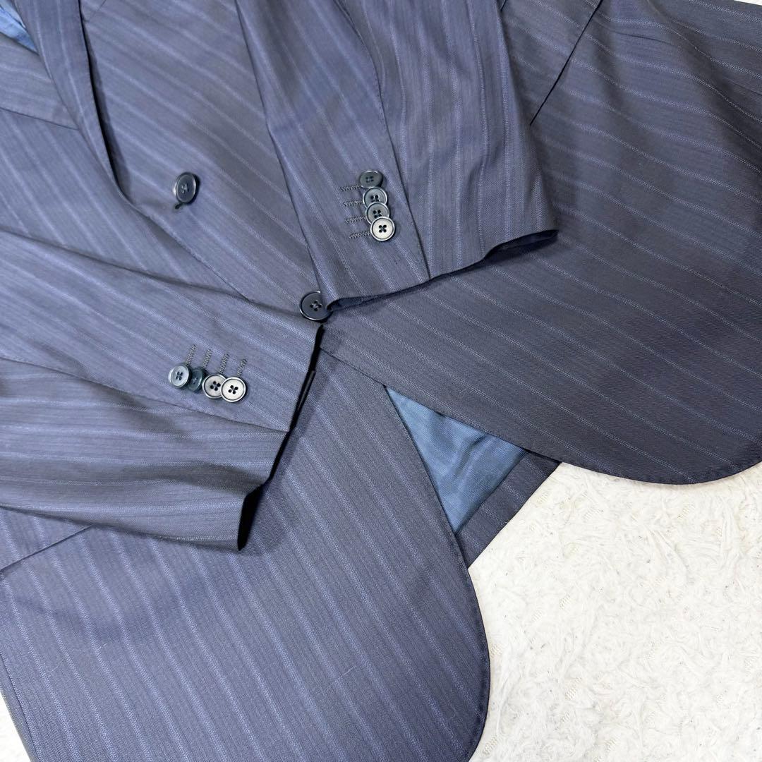 【最高級】エルメネジルドゼニア トロフェオシルク ジャケット 54R 濃紺