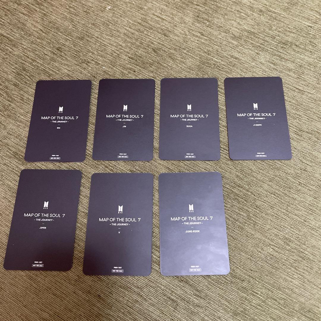 BTS MAP OF THE SOUL 7 THE journey トレカセット