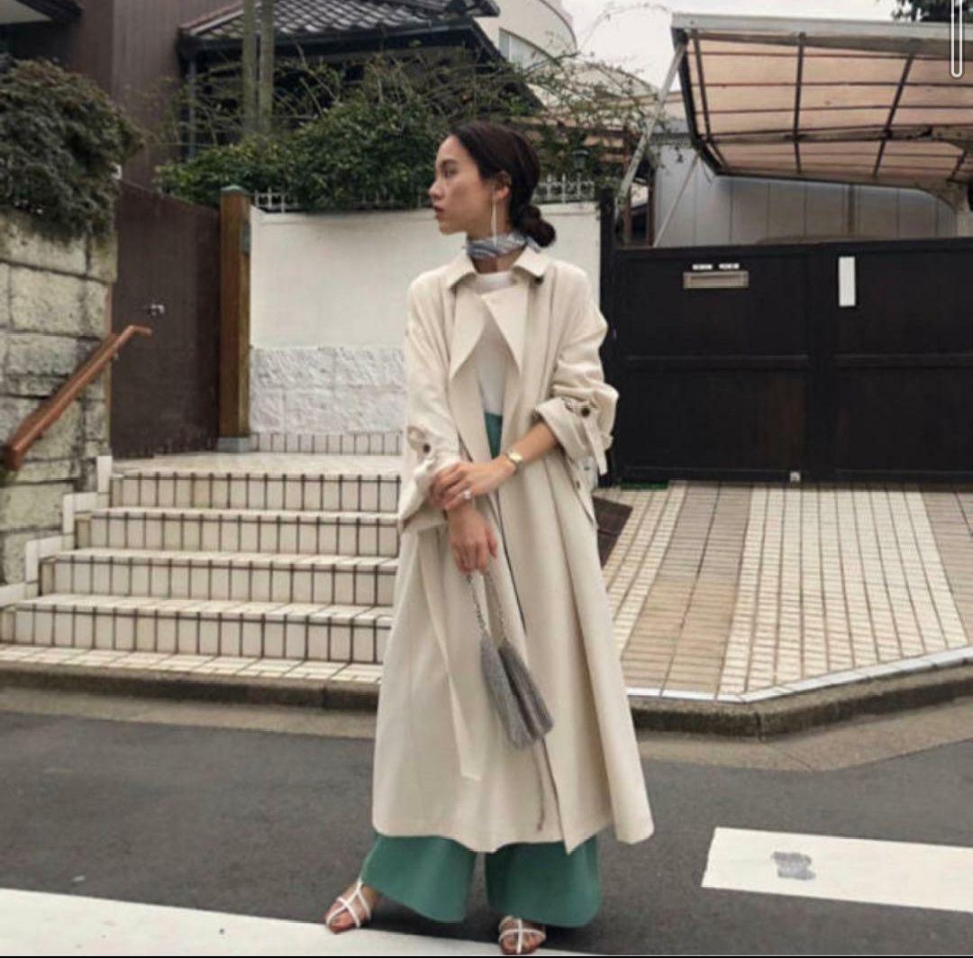 アメリヴィンテージ　SOUFFLE OVER COAT　ロングオーバーコート