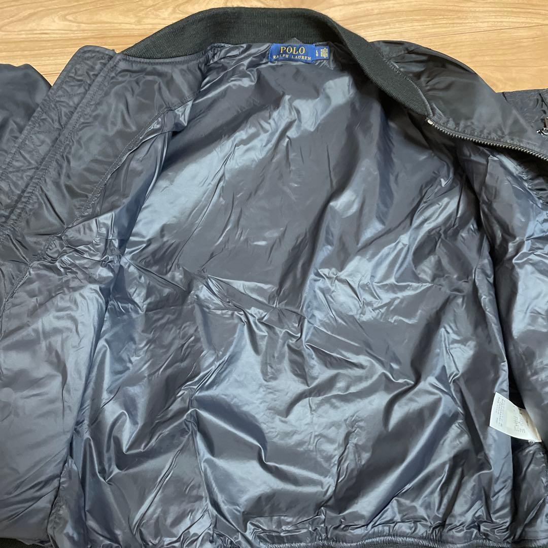 POLO RALPH LAUREN ブラック　ナイロンジャケット Lサイズ