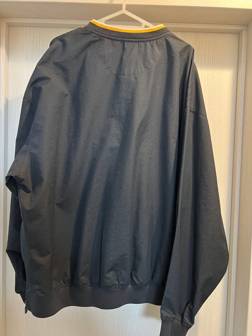 Nike MIZZOU XL 黒 ウォームアップウェア　ナイロンプルオーバー