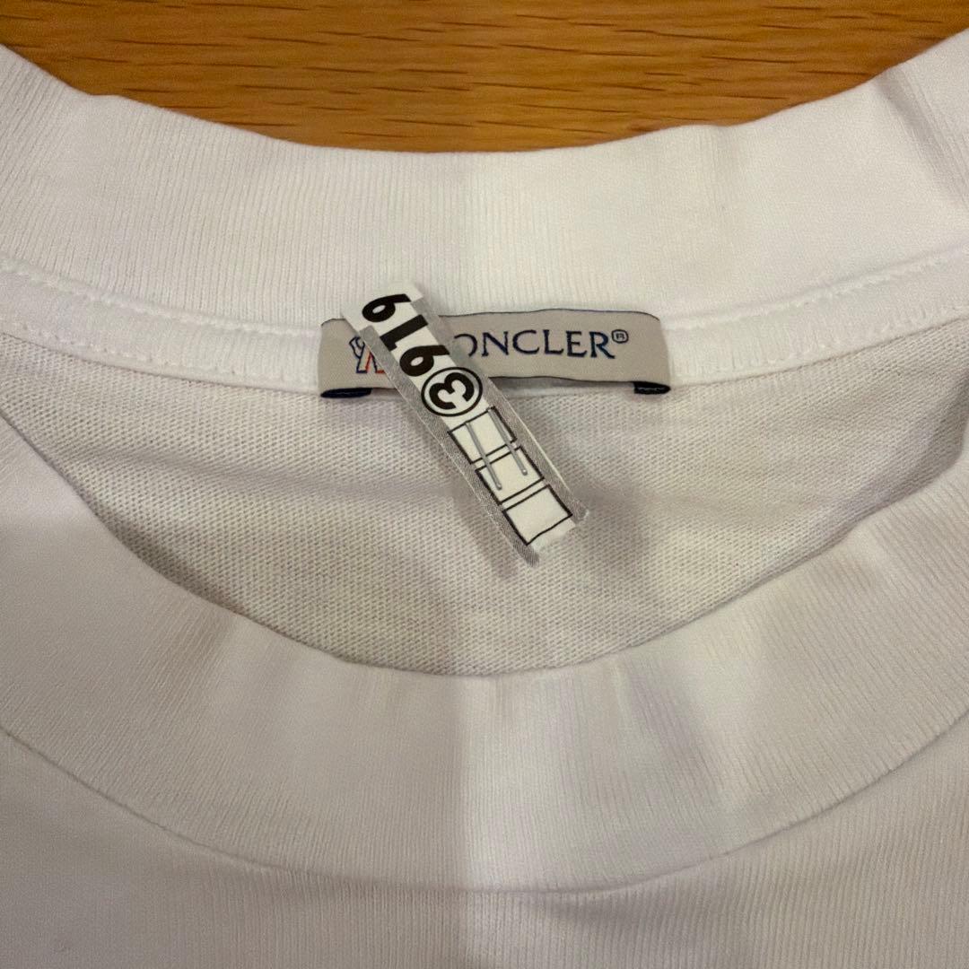 Moncler ロゴ　刺繍 Tシャツ