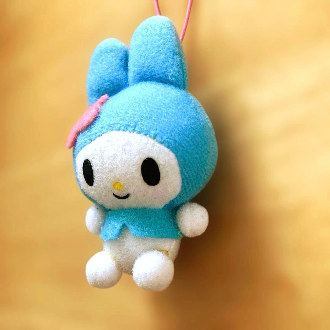 マイメロディ　マイメロ　水色ずきん　ぬいぐるみ　マスコット　希少　レア　2009
