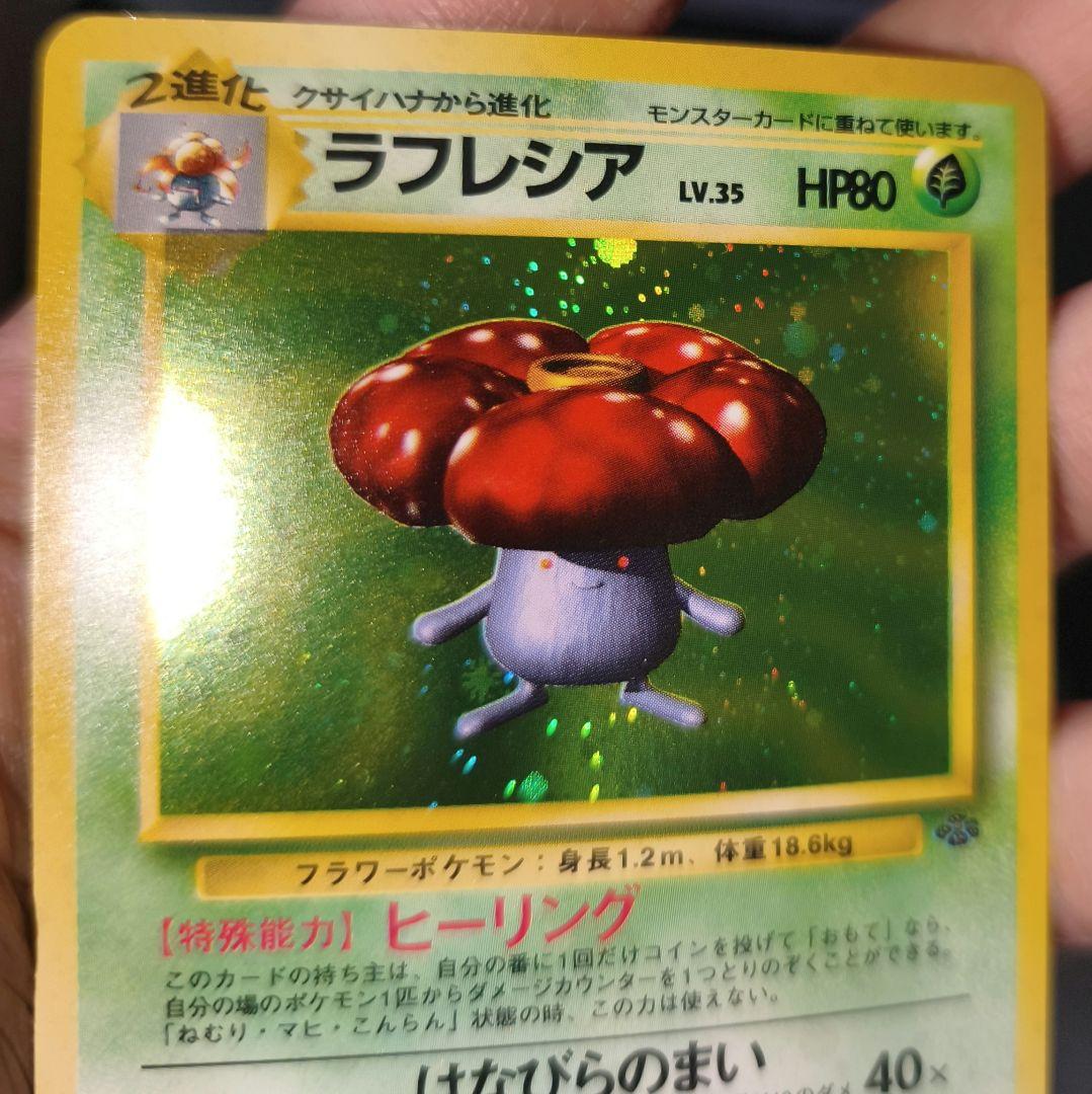 ラフレシア ★ 第2弾拡張パック ポケモンジャングル　渦巻き有り美品