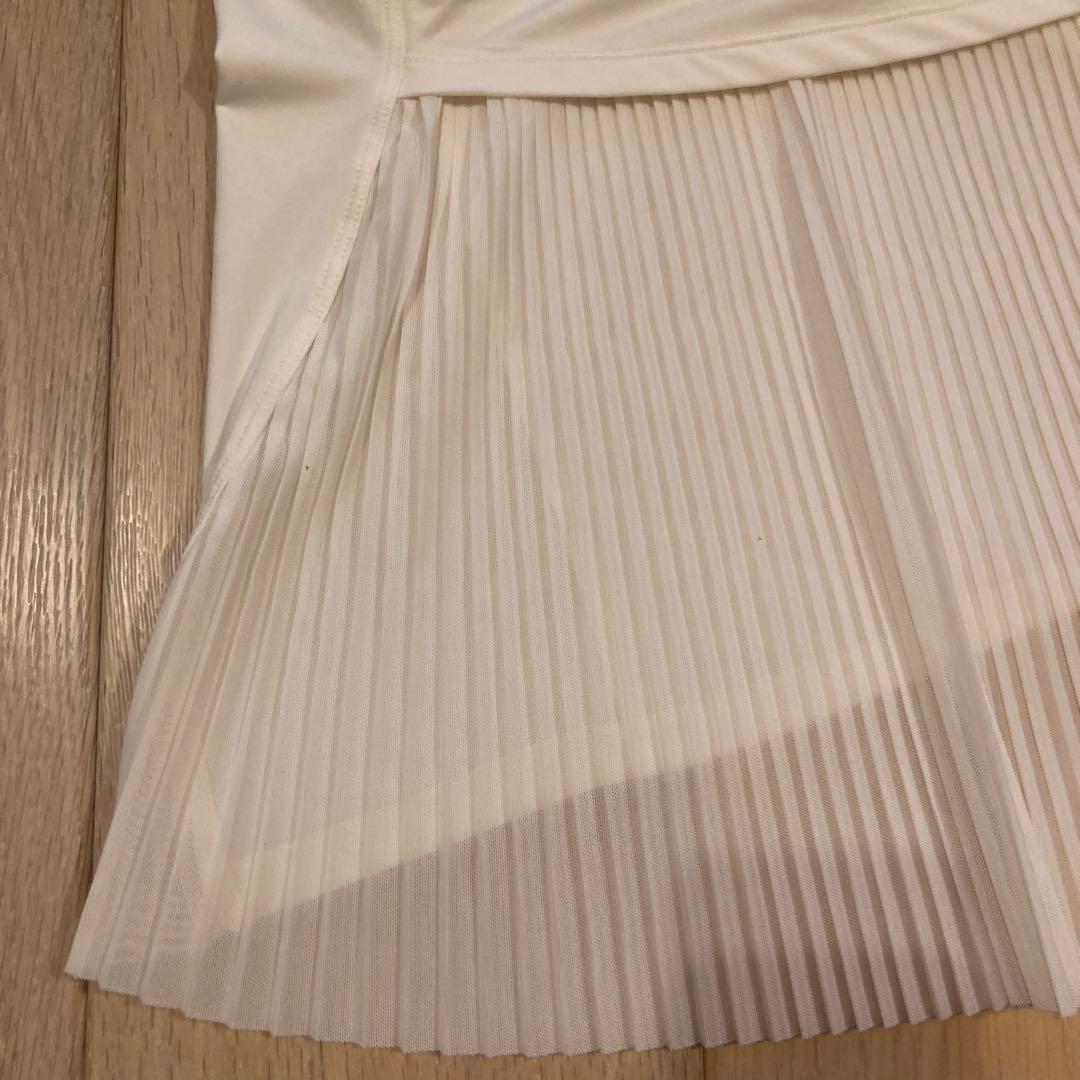 SUKALA LAVA バックプリーツタンクトップ　L アイボリー