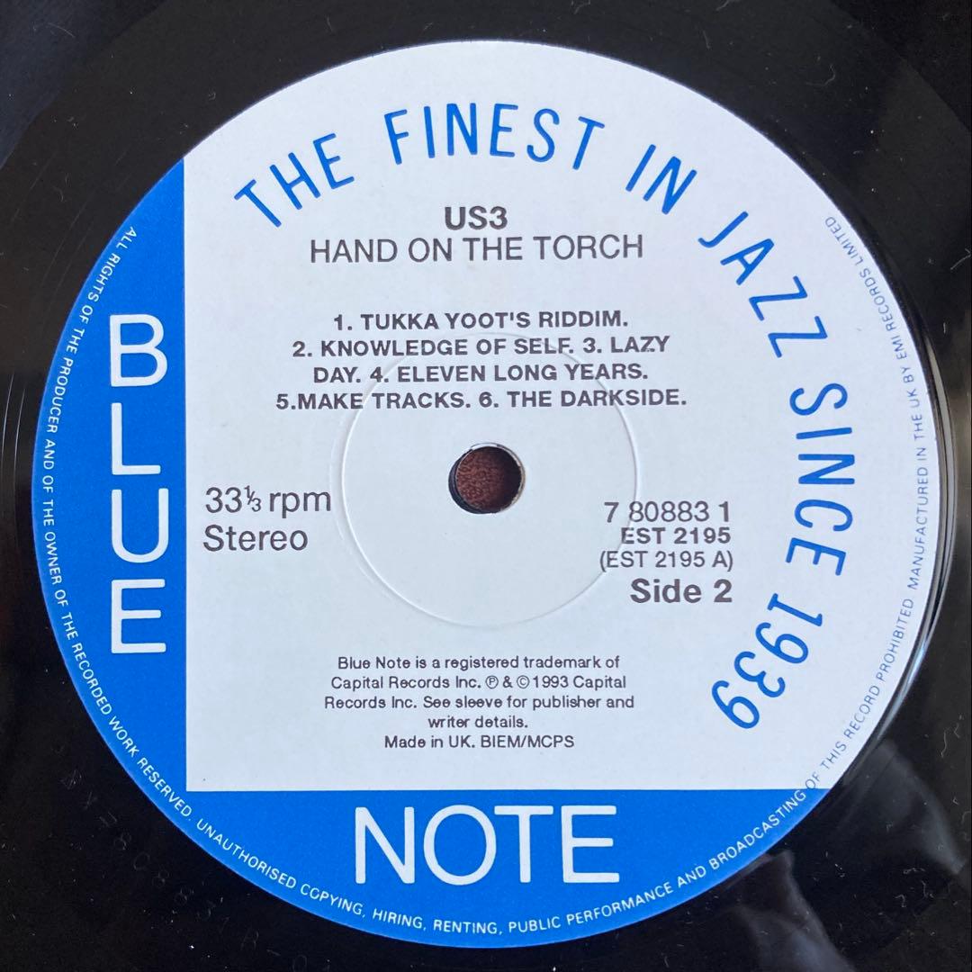 Us3 ‎– Hand On The Torch アナログ盤 送料込み