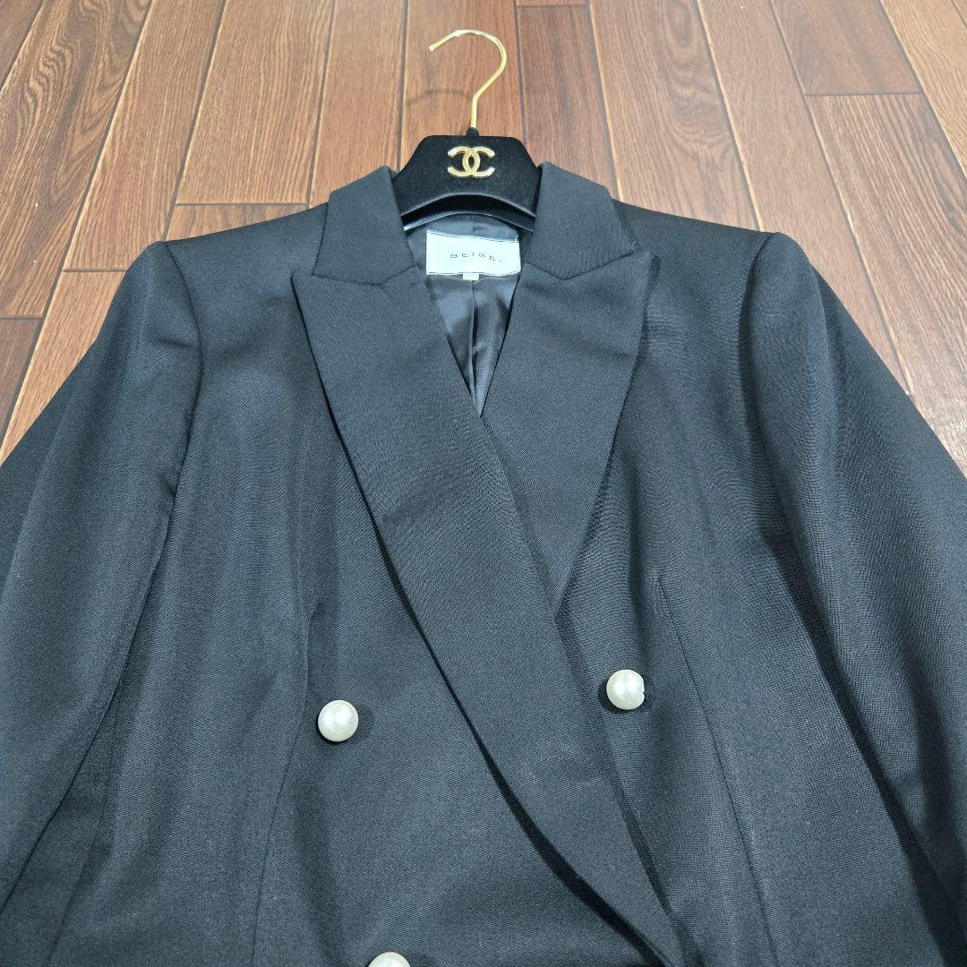 極美品◆BEIGE. 2023aw MARCEAU パール ジャケット M