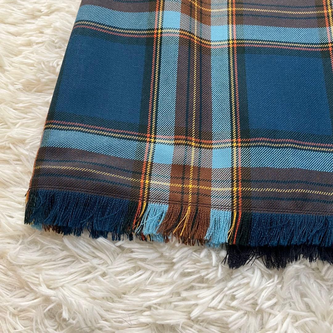 24AW✨美品✨オニールオブダブリン　ロングスカート　ラップ キルトスカート