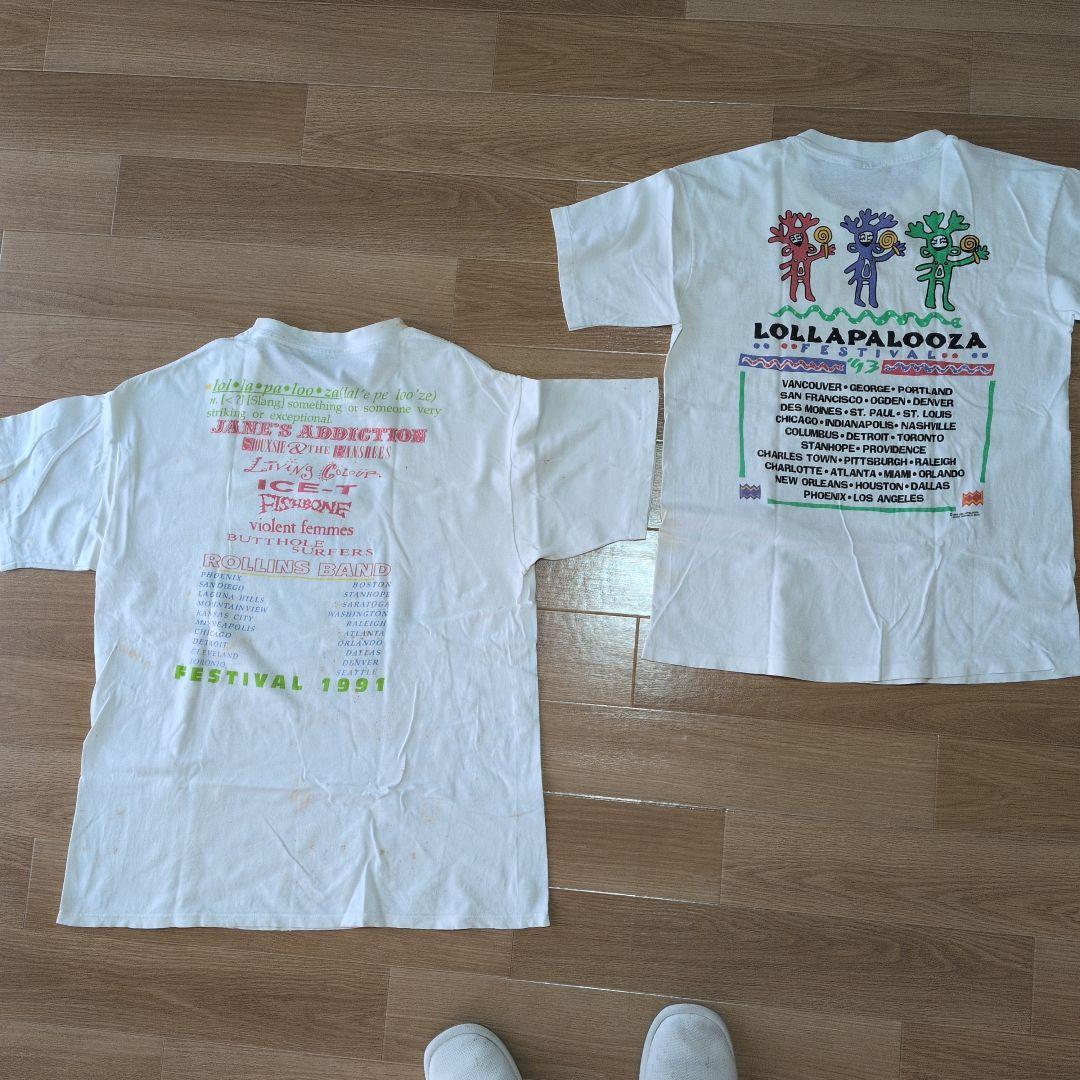 LOLLAPALOOZA Tシャツ2枚セット。