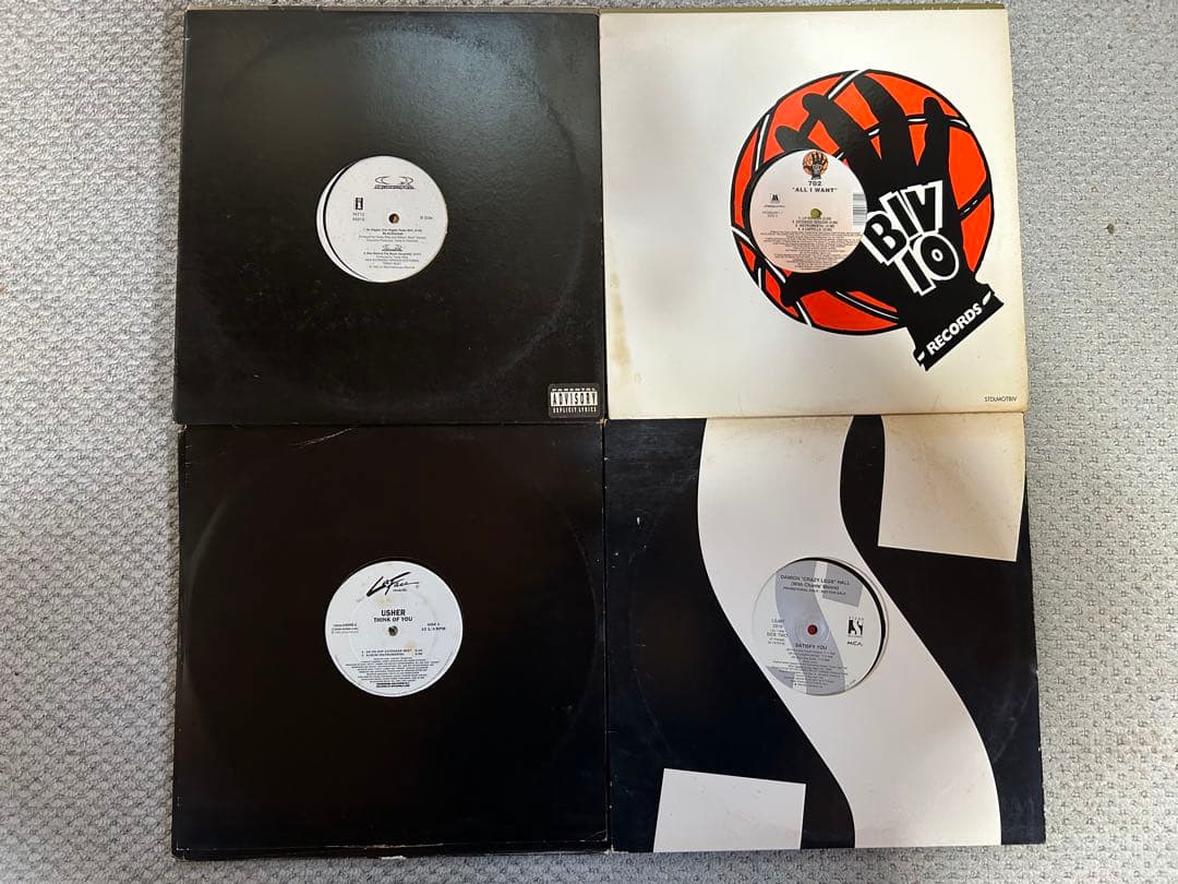 90年代R&B洋楽レコードコレクション６０枚