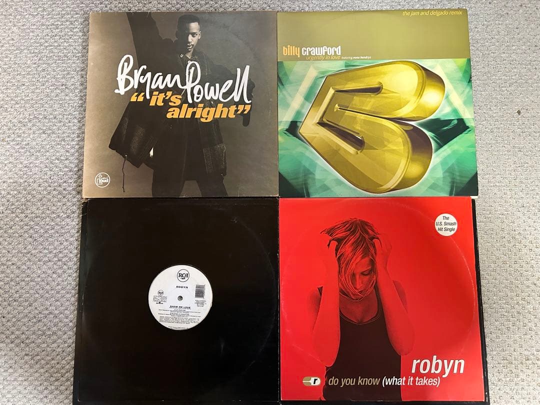 90年代R&B洋楽レコードコレクション６０枚