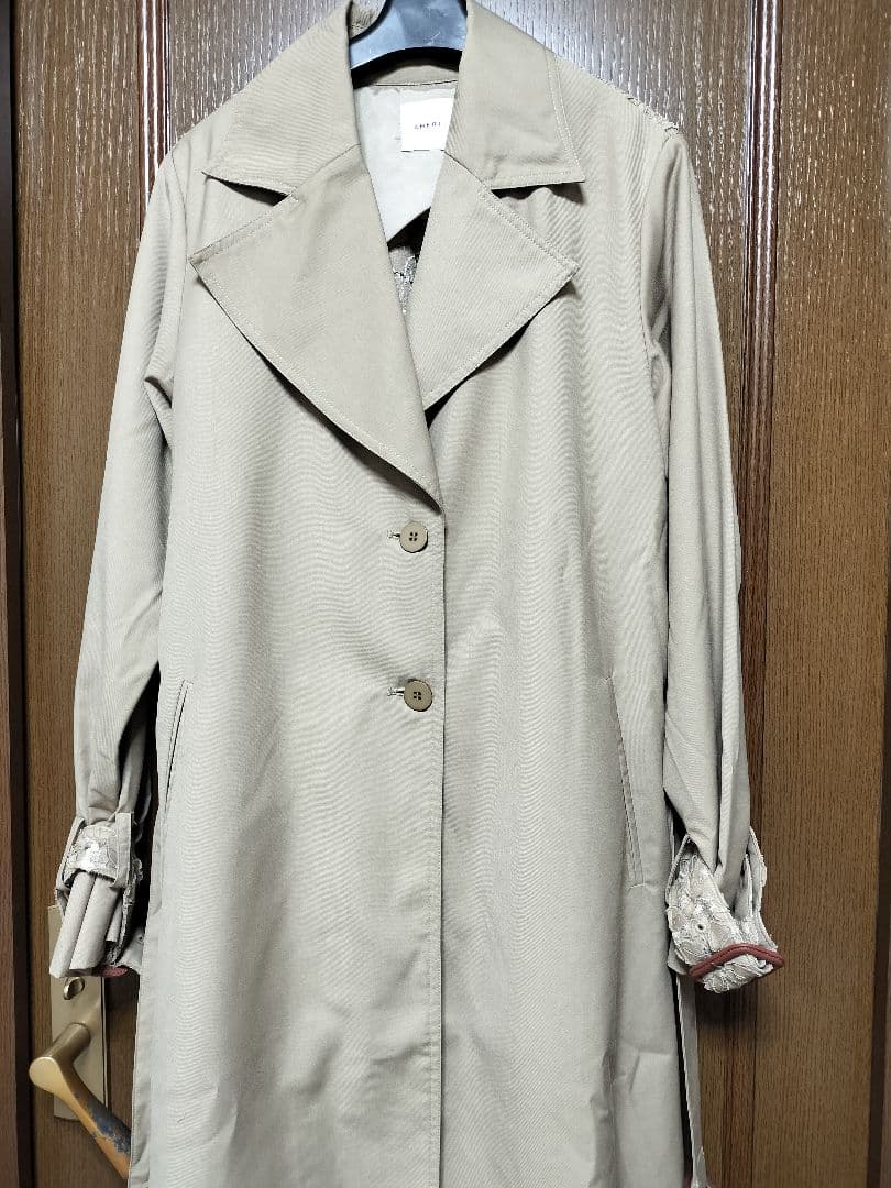 BACK LACE COAT ameri vintage アメリヴィンテージ