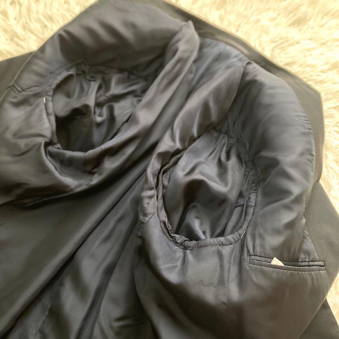 【美品】GUCCI テーラードジャケット　フリーダ期　グッチ　黒　無地