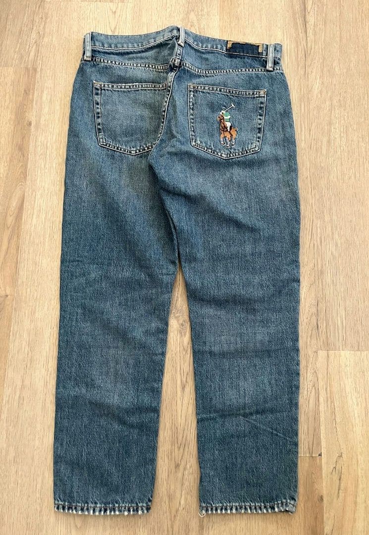 polo ralph lauren ビッグポニー　デニムパンツ　ジーンズ